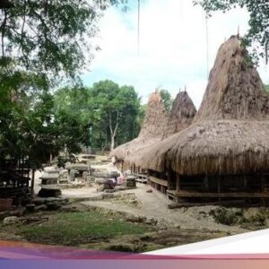 Mengenal Kearifan Lokal Cium Hidung dan Keunikan Kampung Adat Prai Ijing NTT