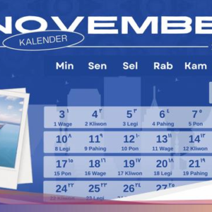 Kalender Jawa Hari Ini Rabu 6 November 2024, Pasaran Pahing