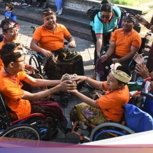 Pongpongan, Permainan Tradisional Bali Untuk Anak Penyandang Disabilitas