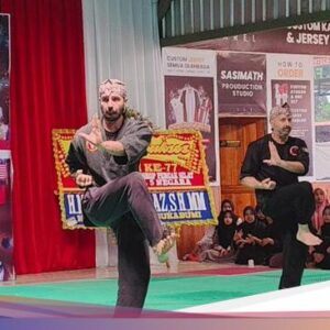 Momen Bule Bersama 4 Negeri Jajal Boles-Pencak Silat Di Sukabumi