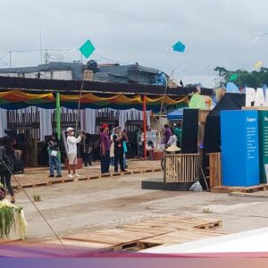 Ornamen Kayu-Bambu yang Hiasi WJF 2025 Di Mata Pengunjung Gen Z