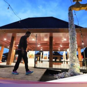 Pameran Karya Seni Rupa Warna-Warni Mojokerto Meriahkan Mojo Perayaan Seni 2025