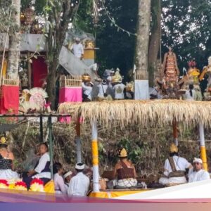 Umat Hindu Gelar Upacara Parikrama Wana Kerthi Hingga Pura Pucak Mangu