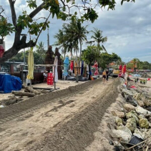 Pasca Abrasi, Pemkab Badung Tata Pasir Pantai Kuta