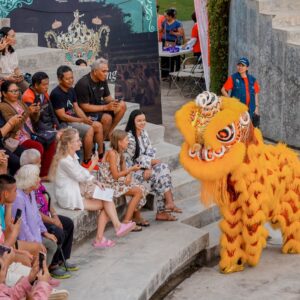 Suasana Imlek, The Nusa Dua Hadirkan Pertunjukan Kecak dan Barongsai Hingga Taksu Art Stage