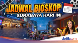 Jadwal Bioskop Surabaya Hari Ini, Banyak Sinema Mutakhir Jelang Akhir Pekan