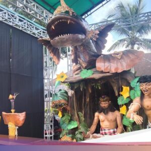 Ikan Gabus Pelindung Leluhur Pande Karena Itu Tema Ogoh-ogoh STT Tri Puspajati
