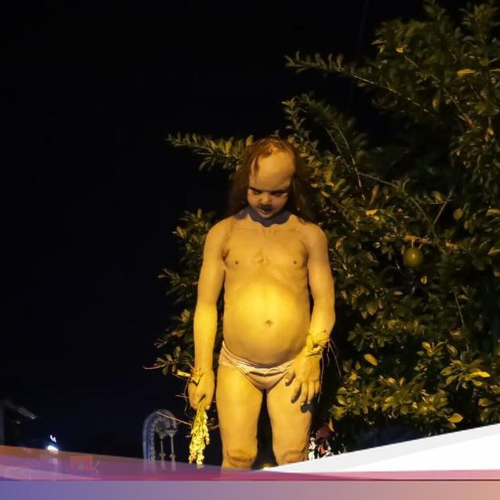 Viral Ogoh-Ogoh ‘Sedap Malam’ Karya Gusman Surya, Yang Terkait Bersama Kematian Angeline?