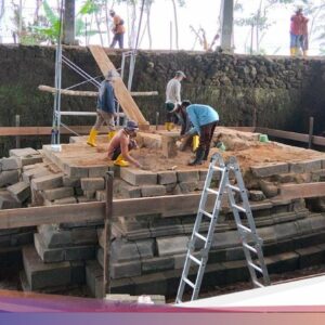 Memulihkan 14 Lapis Candi Losari yang Terkubur Lahar Merapi