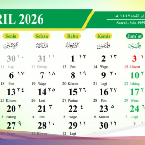 Hari Ini Malam Jumat Apa? Cek Info Weton Besok 24 April 2026 Yuk!