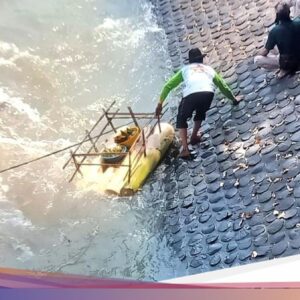 Larung Sesaji Kali Baduk, Wujud Syukur Pedagang Nganjuk