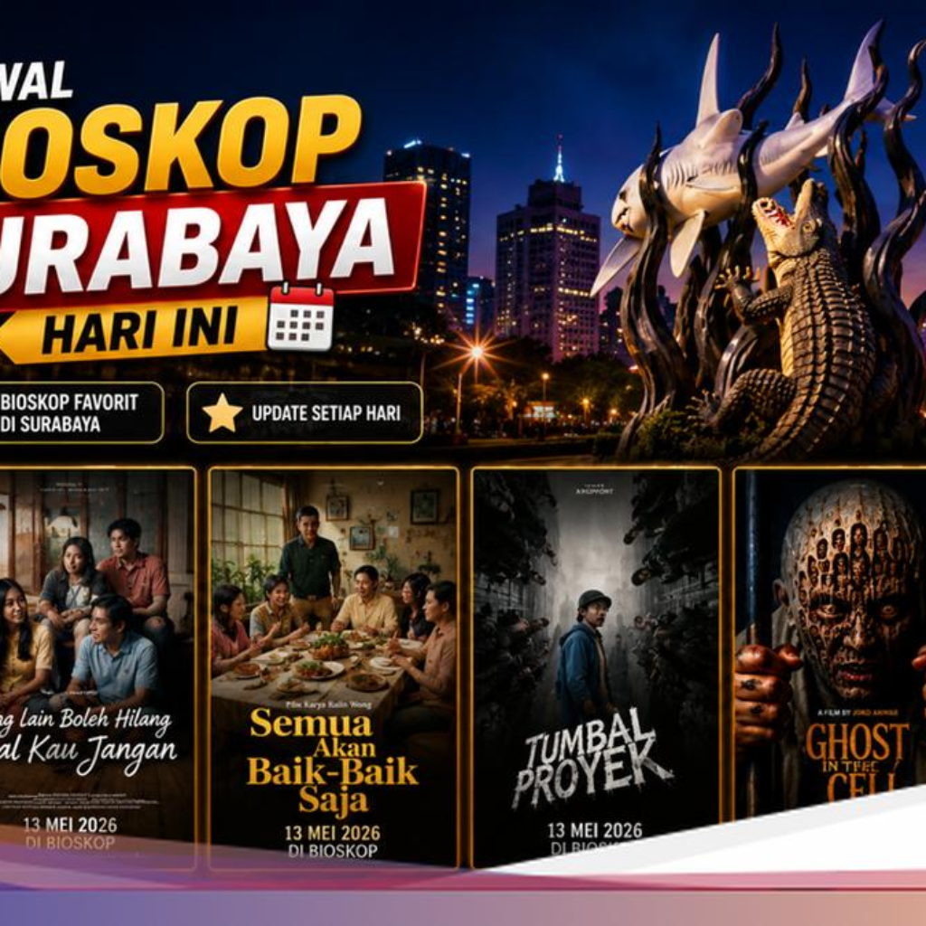 Jadwal Bioskop Surabaya Hari Ini, Sinema Tumbal Proyek Trending!