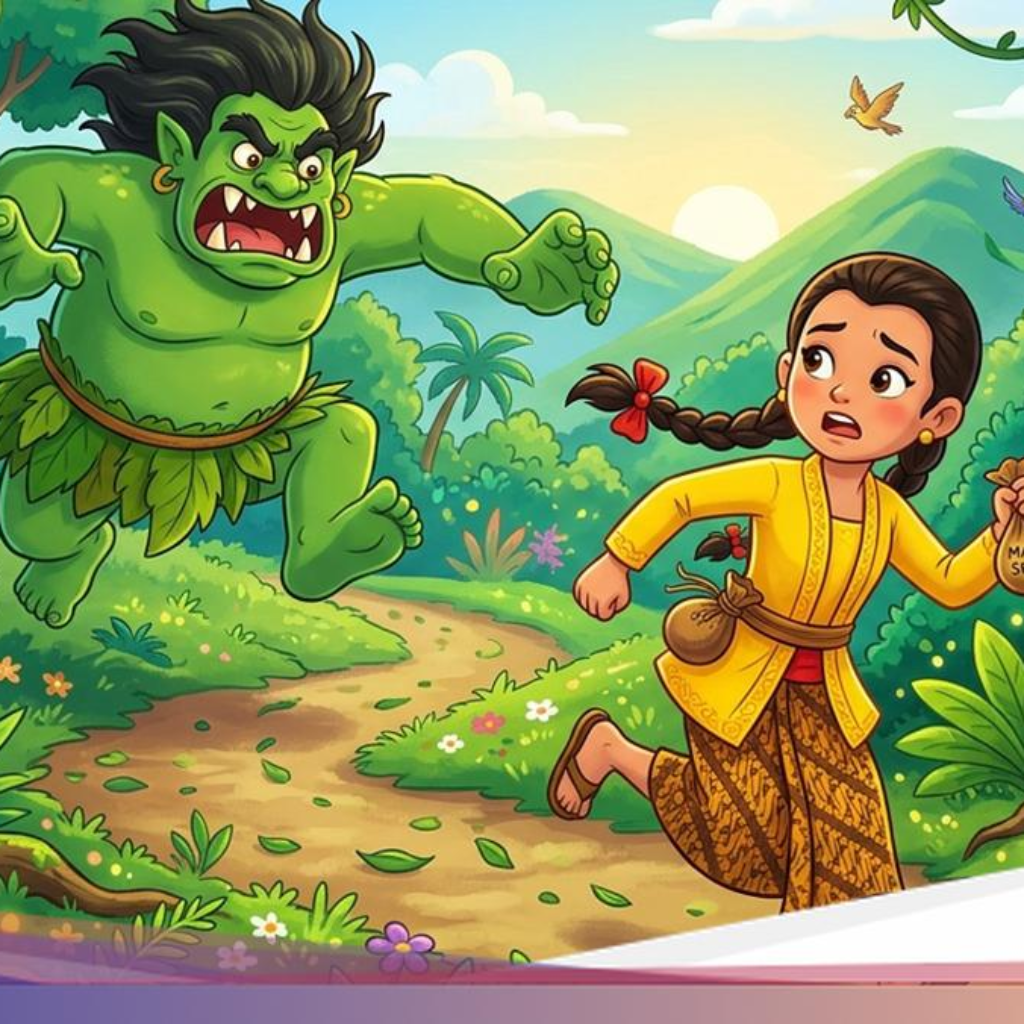 Kisah Timun Mas dan Buto Ijo Cerita Rakyat Jawa Ditengah, Lengkap Pesan Moralnya