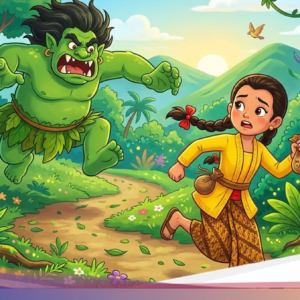 Kisah Timun Mas dan Buto Ijo Cerita Rakyat Jawa Ditengah, Lengkap Pesan Moralnya