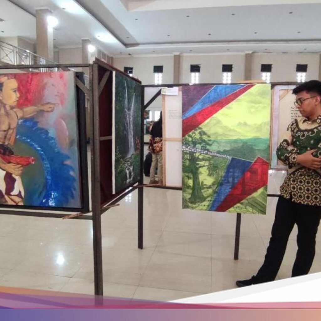 Saujana Kala, Upaya Seniman Ciamis Bingkai Sejarah Lewat Lukisan