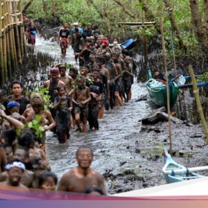 Ritual Mebuug-Buugan Kedonganan Maret 2026, Kearifan Lokal Mandi Lumpur Setelahnya Nyepi