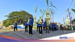 Prosesi Manten Tebu Tandai Musim Giling PG Lestari Nganjuk