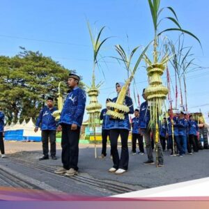 Prosesi Manten Tebu Tandai Musim Giling PG Lestari Nganjuk