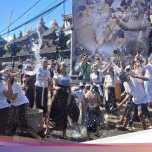 Meriah, Kearifan Lokal Siat Yeh ‘Konflik Bersenjata Air’ Sehari Setelahnya Nyepi Hingga Jimbaran