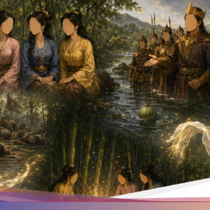Asal-usul Marongge Sumedang, Cahaya Gaib Ke Balik Ranting Bambu