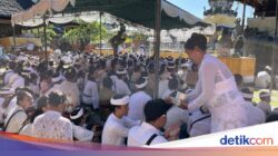 Galungan 2026, Ribuan Pemedek Padati Pura Agung Jagatnatha Denpasar