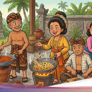Mengenal Mebat, Kearifan Lokal Memasak Bersama Jelang Galungan Di Bali
