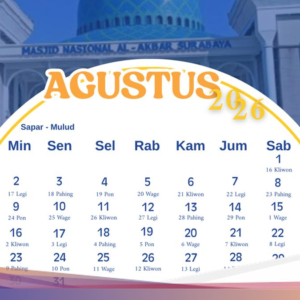 Kalender Jawa 15 Agustus 2026, Hari Ini Weton Sabtu Wage