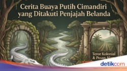 Cerita Buaya Putih Cimandiri yang Ditakuti Penjajah