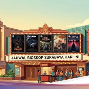 Jadwal Bioskop Surabaya Hari Ini, Layar Lebar Pirunduk Trending!