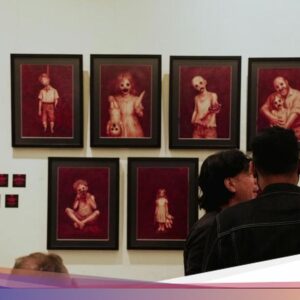 Ketakutan, Luka, Trauma Anak-anak Untuk Lukisan Darah