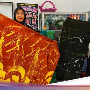 Batik Ciprat Sukabumi, Di Terapi Menjadi Karya Mendunia